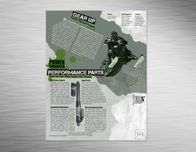 Sled Junkies Newsletter Back Cover