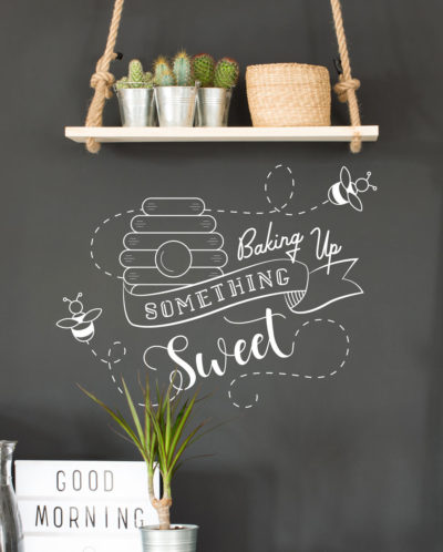 Baking Up Something Sweet Chalkboard