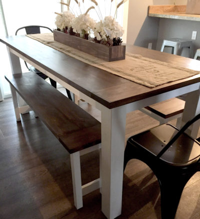 DIY Farmhouse Table