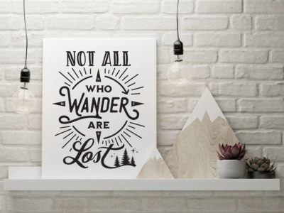 Not All Who Wander Are Lost Printable