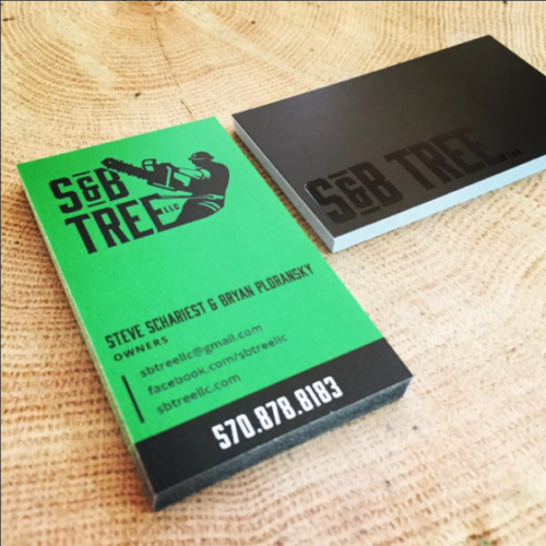 S&B Tree Business Cards