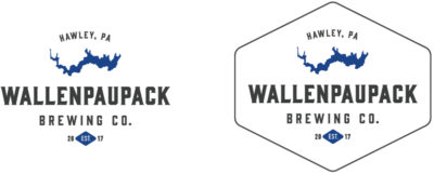Wallenpaupack Brewing Company Logo Variations