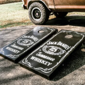 Jack Daniels Cornhole Boards