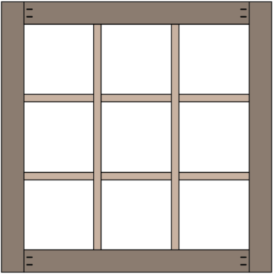 IKEA Minde Mirror DIY Step 2