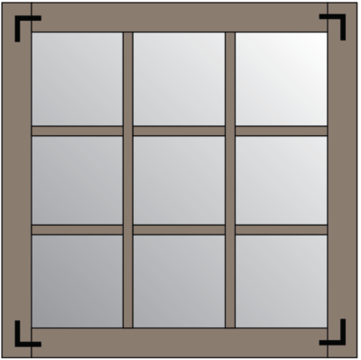 IKEA Minde Mirror Farmhouse Mirror Step 3